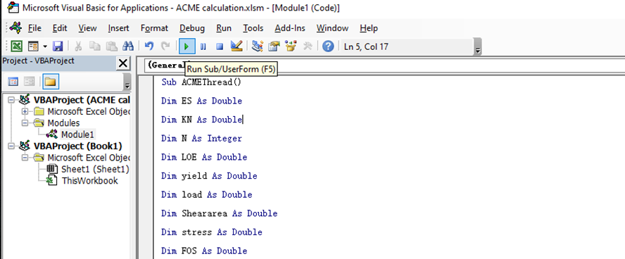 How to run Excel VBA